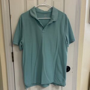 Sonoma Men's Teal Blue Polo Shirt